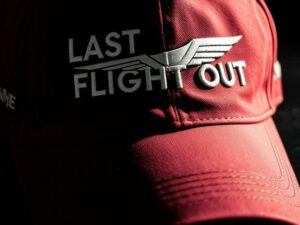 Last Flight Out Hat - Red
